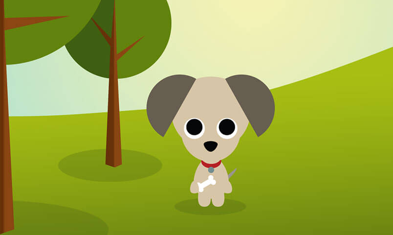 Serie de charla de aprendizaje sobre el orinalito: Cachorro