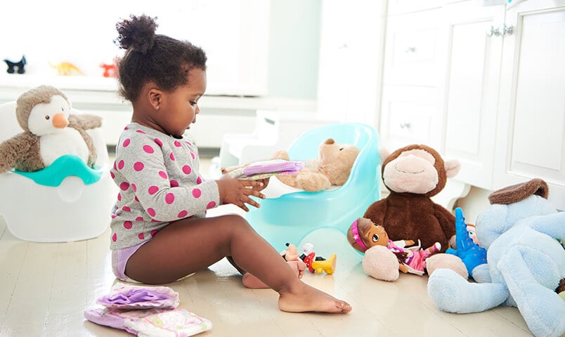 How to potty train Girl Banner