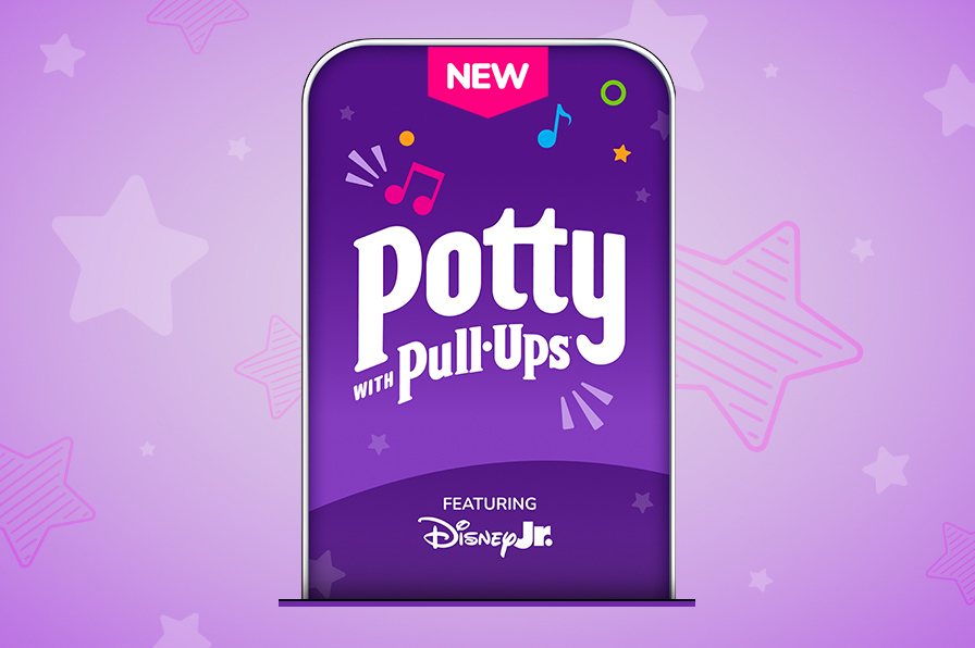 New Potty Training with Pull-Ups® app ft. Disney Jr.