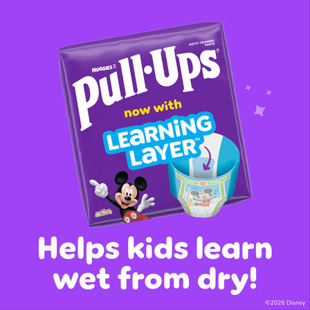 Calzoncitos de aprendizaje para ir al baño Pull-Ups® para Niños con Learning Layer™