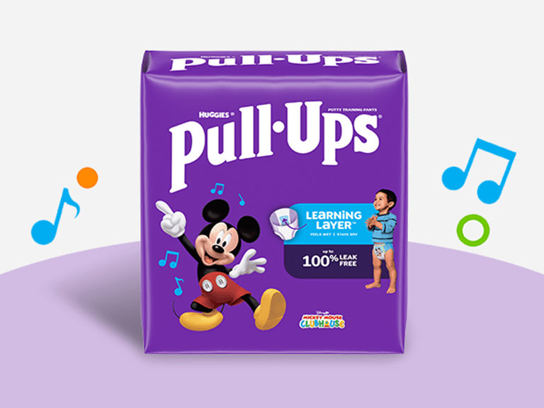 Pull-Ups® Potty Training Pants for Boys with Learning Layer™ featuring Disney® Mickey Mouse