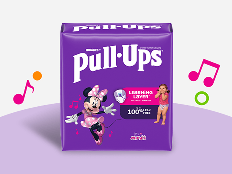 Pull-Ups® Potty Training Pants for Girls with Learning Layer™